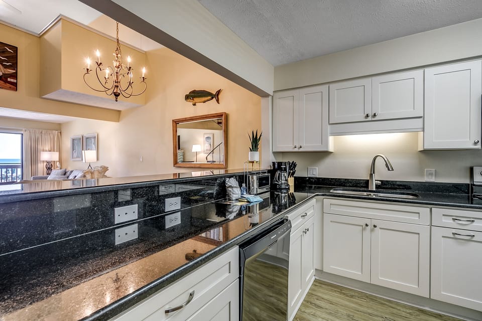 Kitchen has plenty of counter space