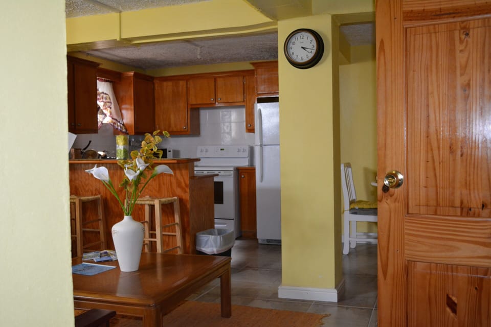Kitchen viewed from Living room