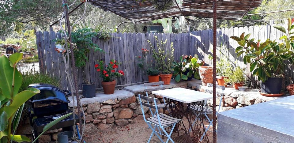 Your private terrace kitchen and dinning corner.