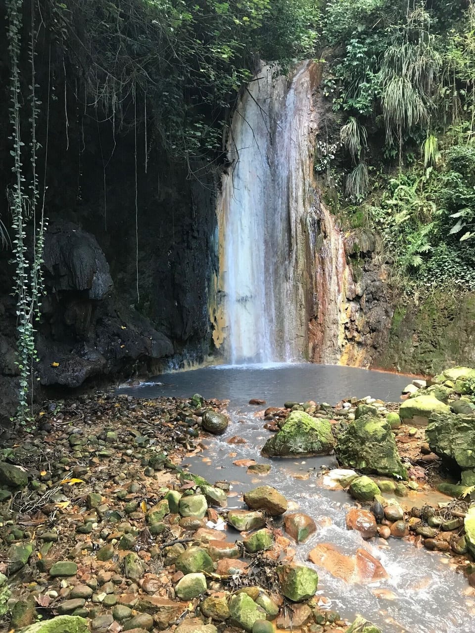 Diamond Waterfall at the Botanical Gardens