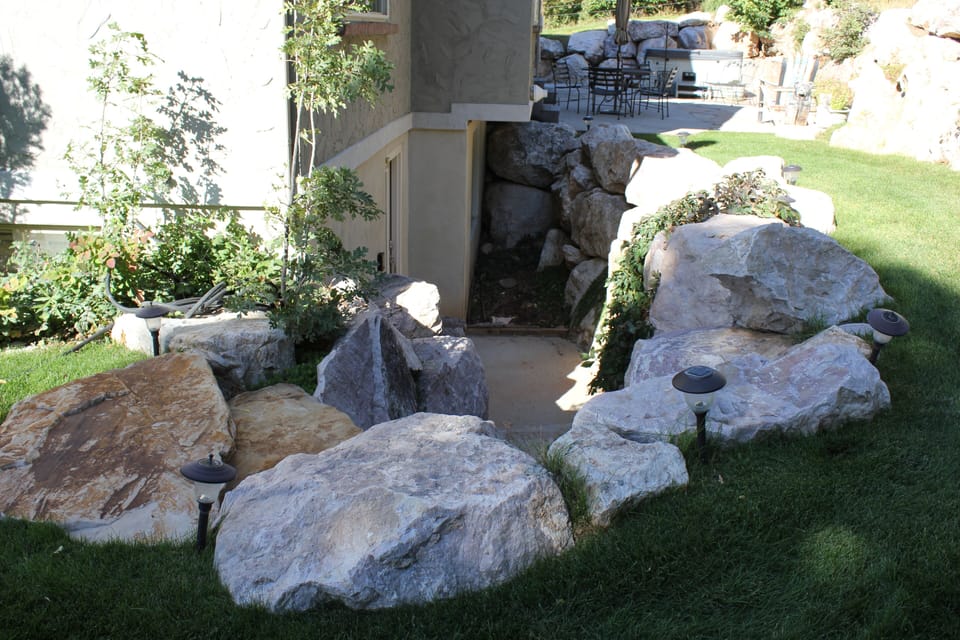 Entryway to the rental
