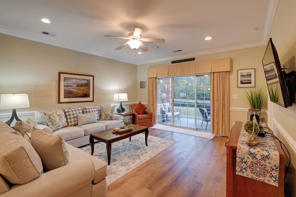Murrells Inlet Vacation Rental | 3BR | 2BA | 1,700 Sq Ft | Stairs Only Access