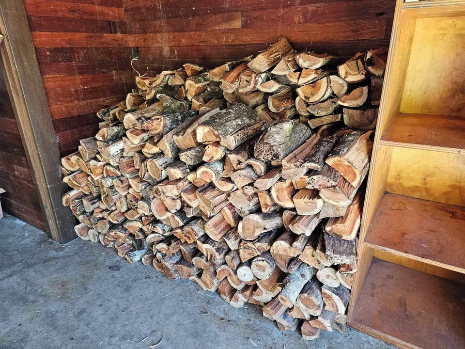 Wood for a cool evening