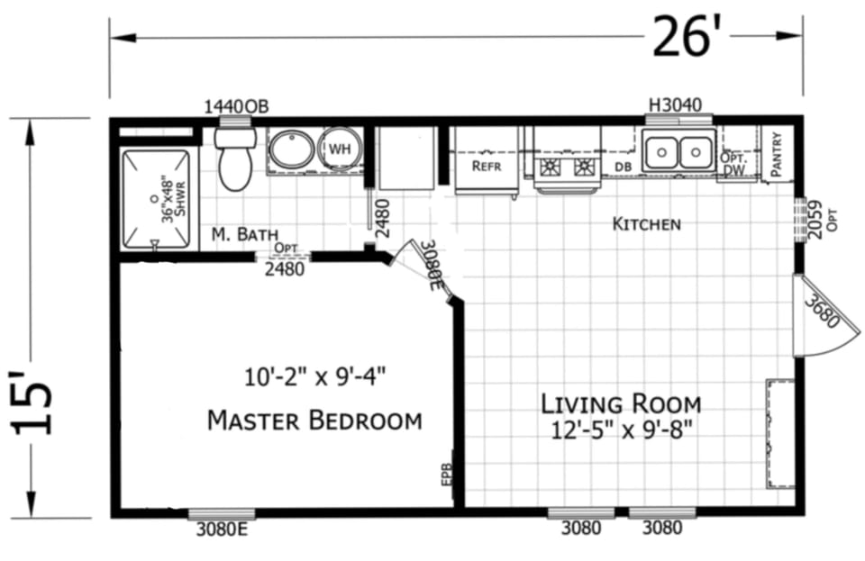 Actual Floorplan
