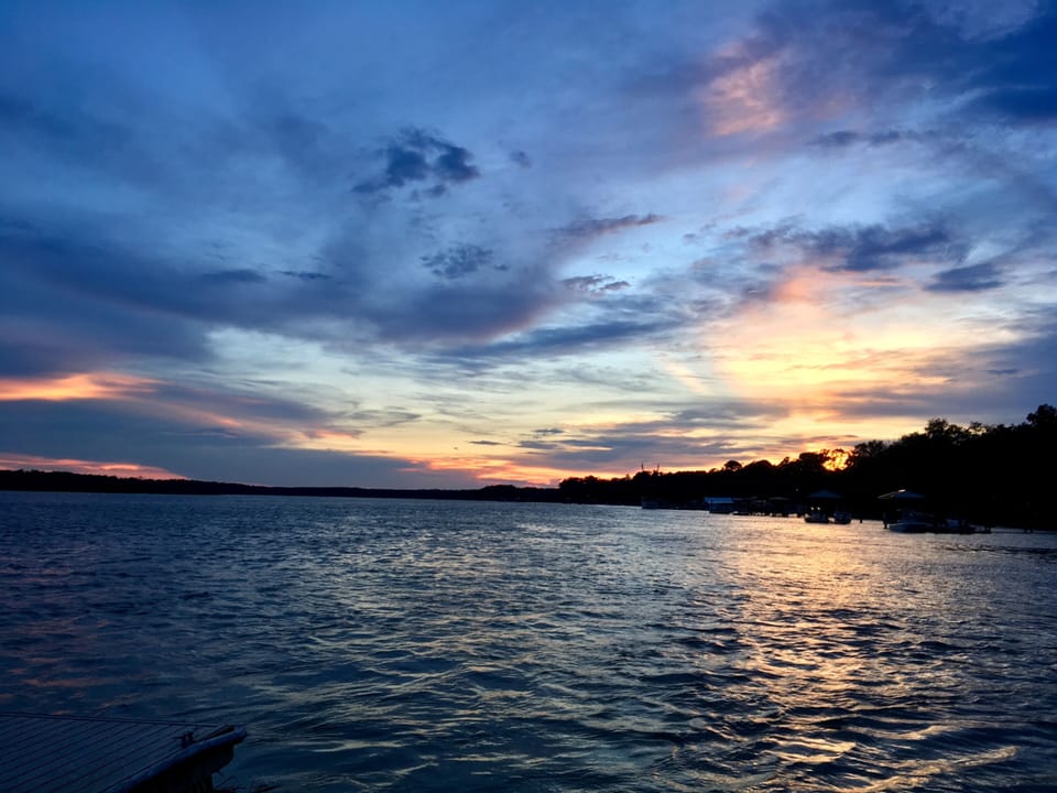 May River Sunset from Town Dock