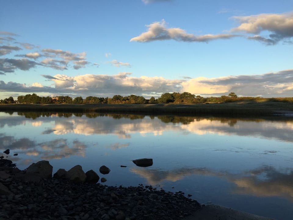 Tidal River at sunset