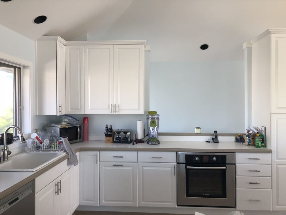 Main kitchen with oven, dishwasher, cooktop, nespresso and Keurig. 2nd floor