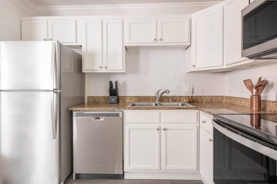 Fully stocked kitchen