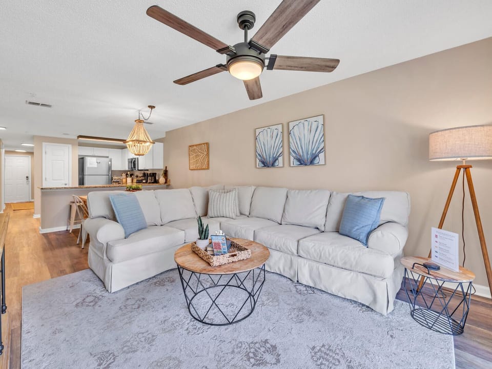 Sectional Couch in Living Area
