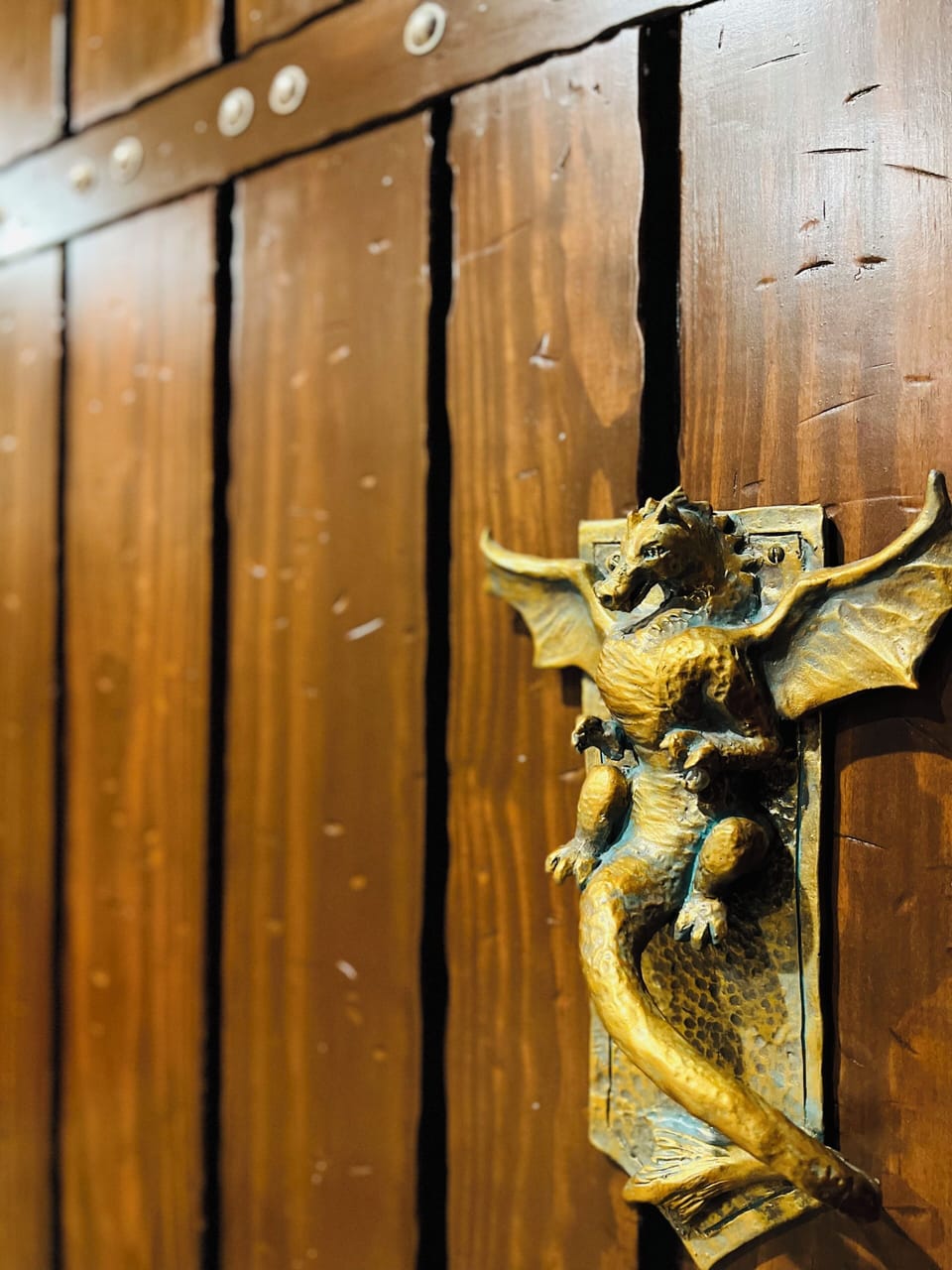 You'll need all week to take in the details, like Norbert's dragon door handle!