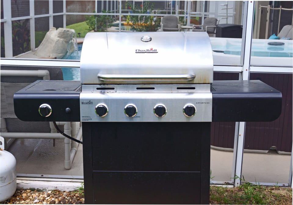 Family sized grill with propane is always FREE for guest use.
