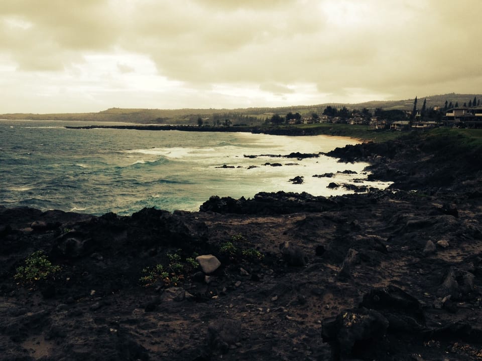 Kapalua beach trail.