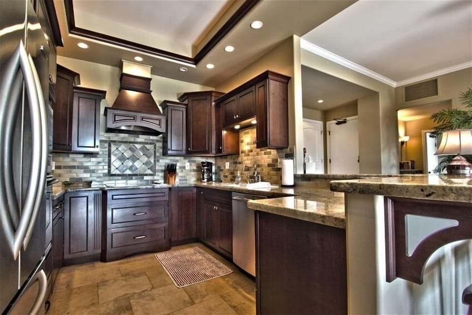 from cooking gadgets to spices to convection oven and dimmable soffit lighting 