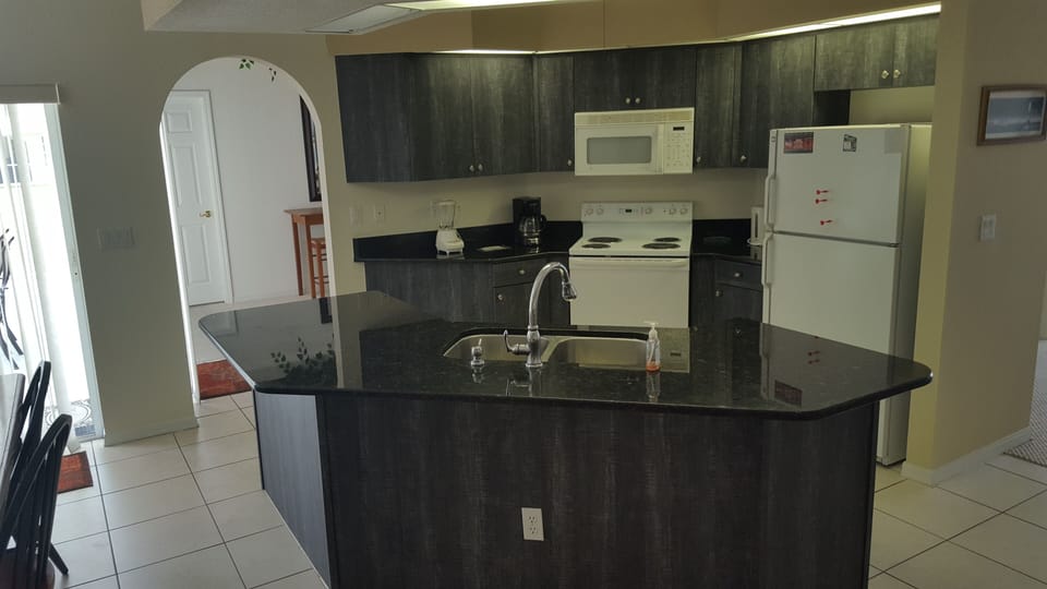 Newly fitted kitchen