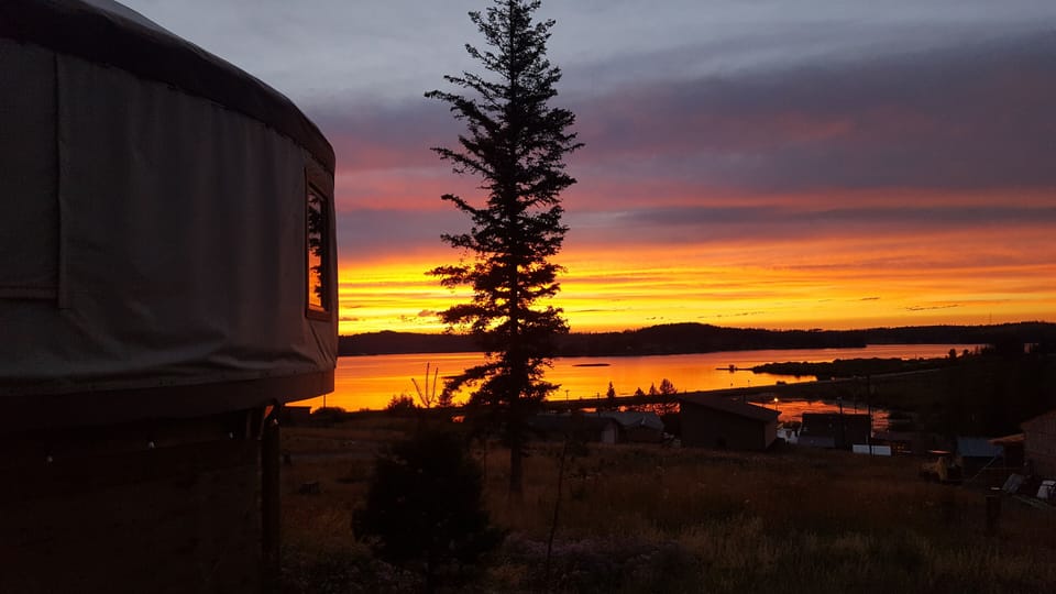 Sunset at Georgetown Lake