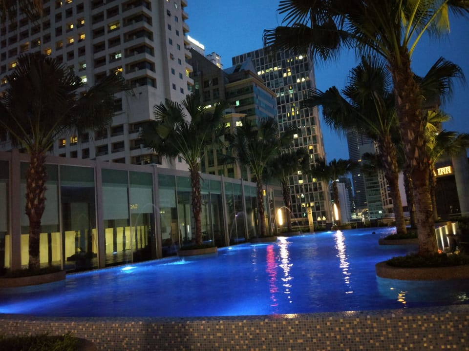 Secluded swimming pool for you to enjoy