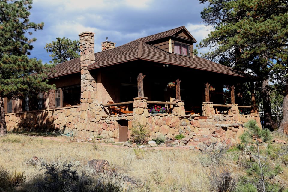 Our historic home in Estes Park.