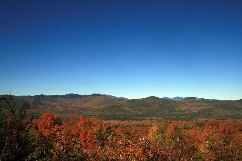 A view of the mountains from the picturesque Kancamagus Highway