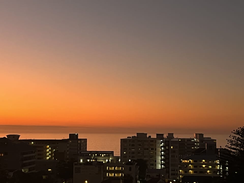 View from the Main bedroom just after sunset