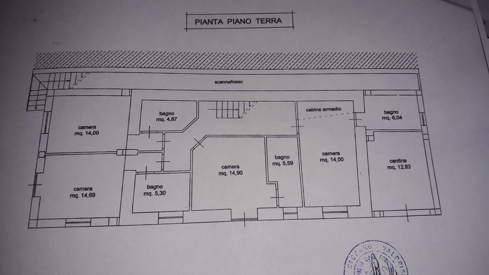 Bedrooms in lower garden level