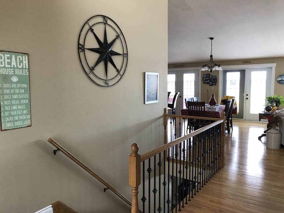 Staircase to lower level