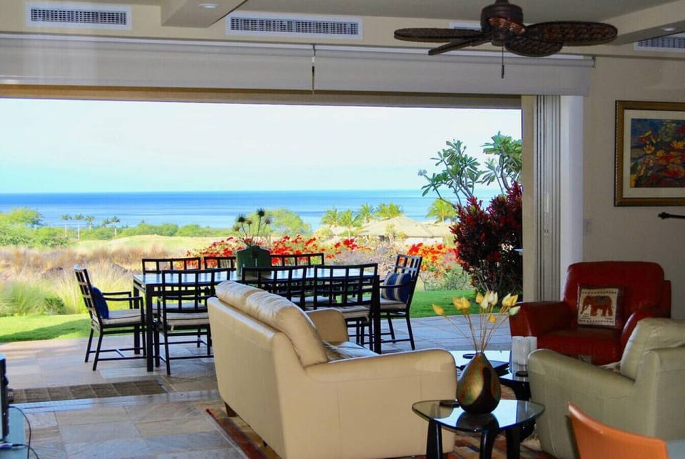 Ocean views from Living room
