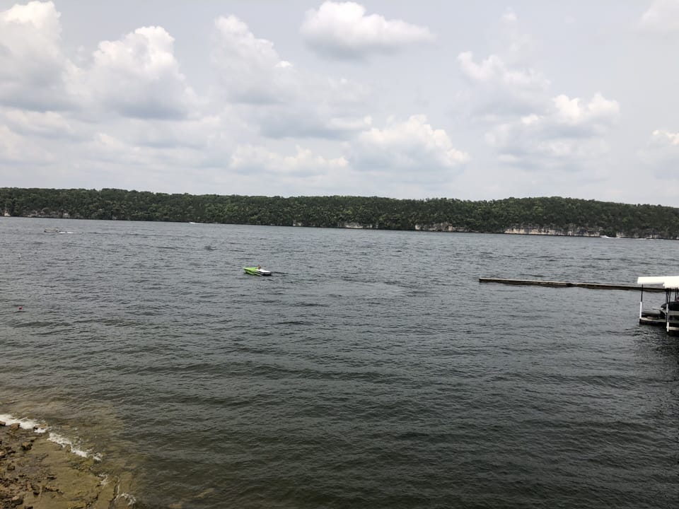 View from our balcony!