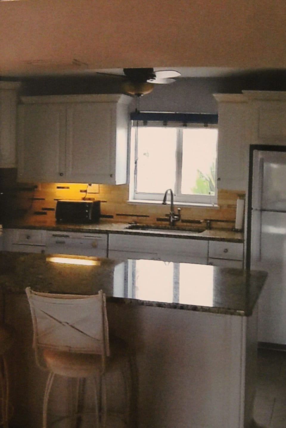 brand new kitchen with full size washer and dryer