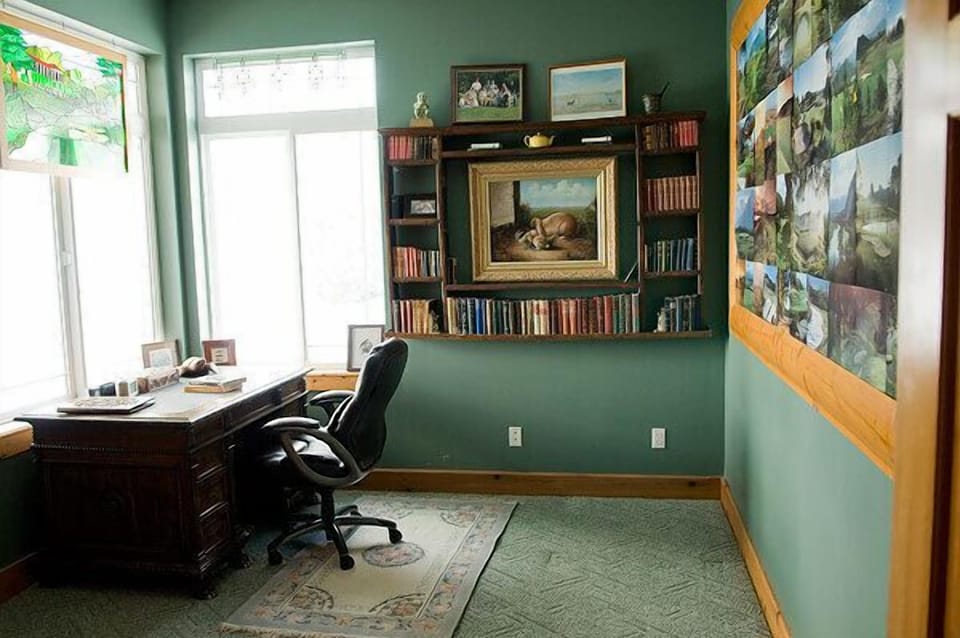 Office, (not shown) has a queen couch bed in it.