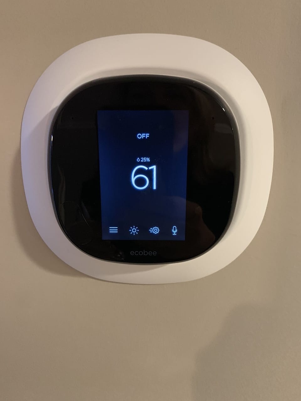 Alexa and ecobee internet thermostat. Weather, news etc. 