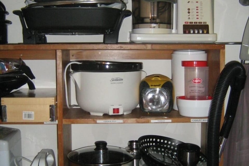 Equipment Storage for visitors' use