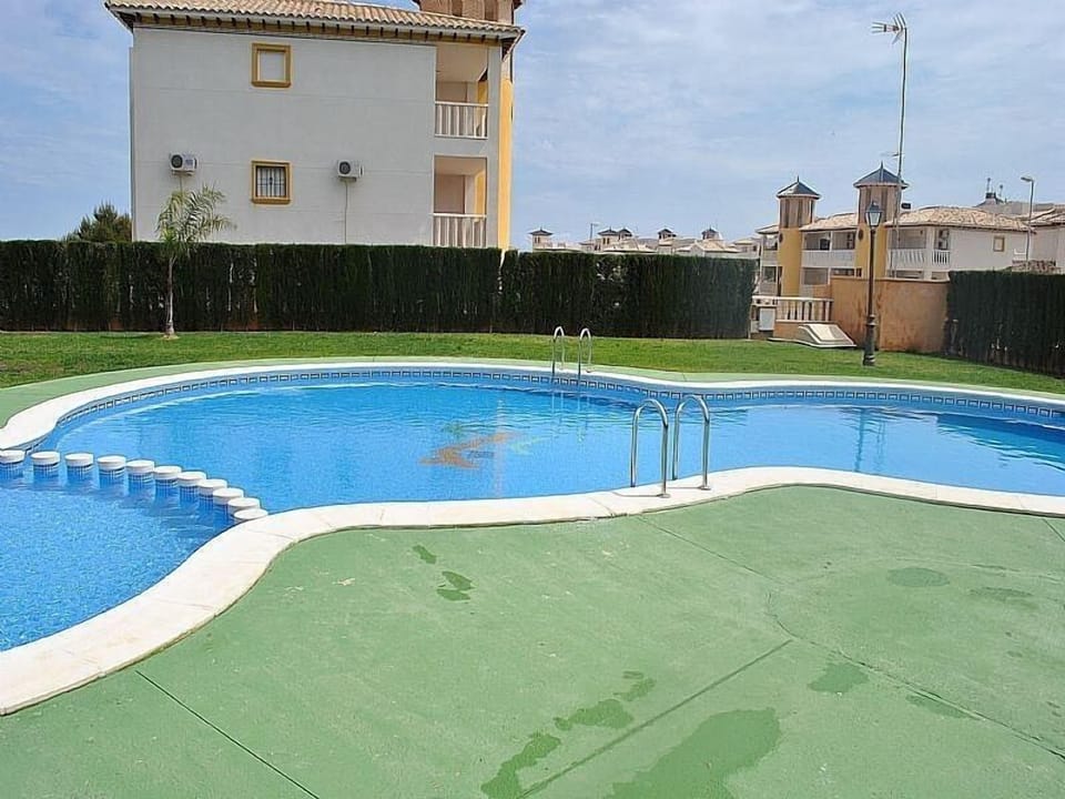 Residents' private shared pool