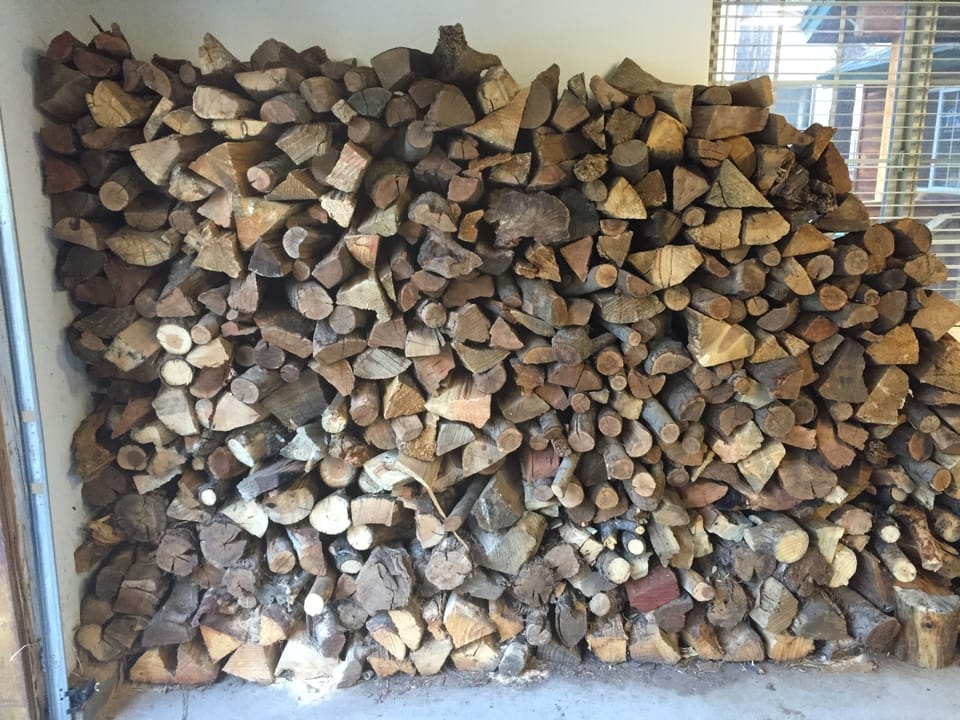 All the wood you need in Garage.  Also Ping Pong, Foos Ball in garage as well