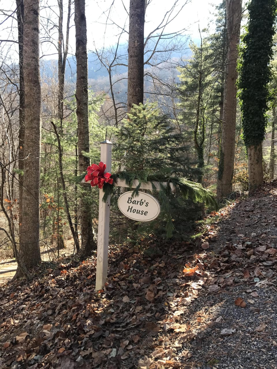 All of our cabins are labeled so guests will know in which cabin is which