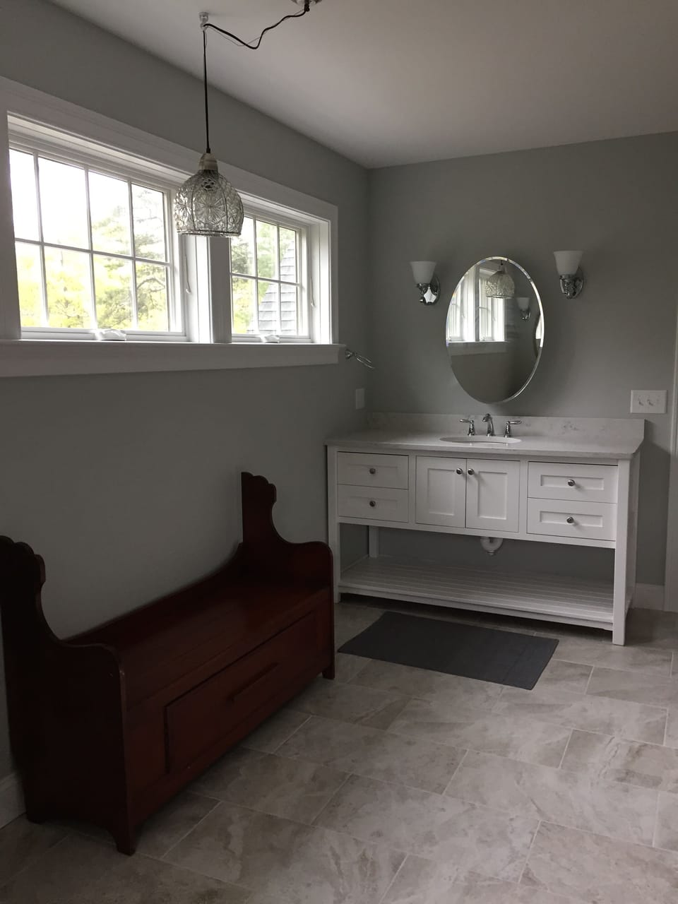 Second floor bathroom
