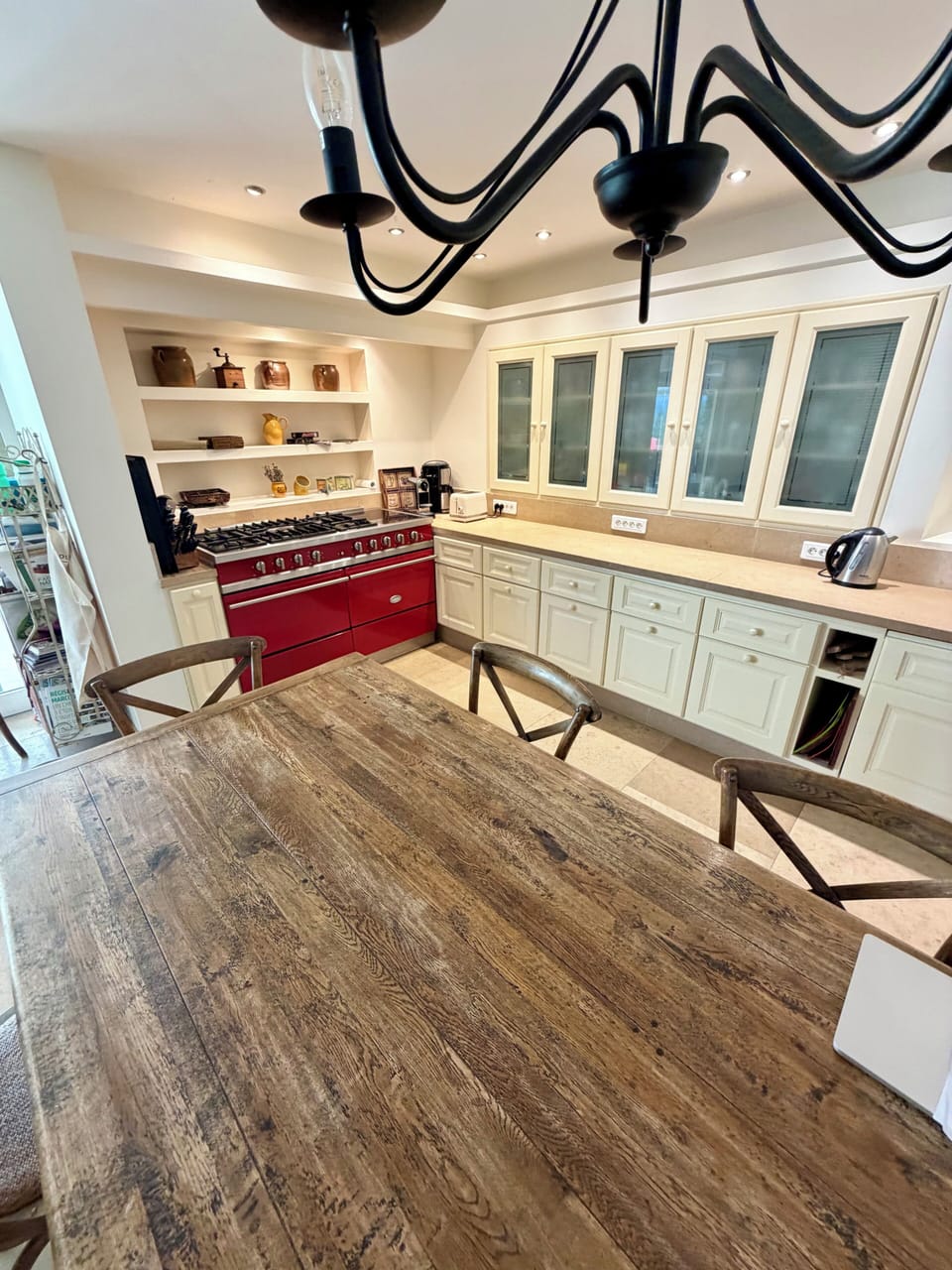 Lacanche Stove with gas, induction and 2 electric ovens