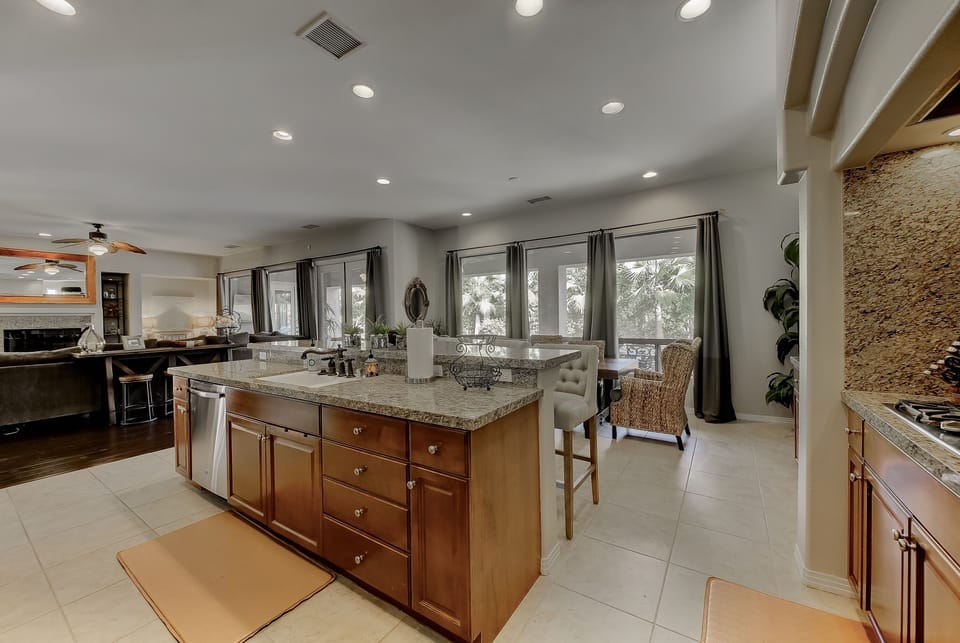 Plenty of counter space for cooking & prep