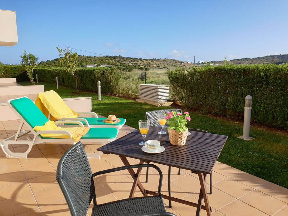 Rear patio views