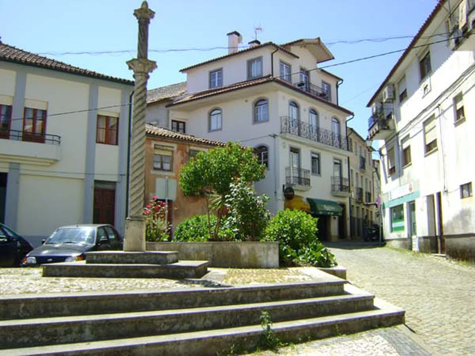Medieval cross at arganil, 2km