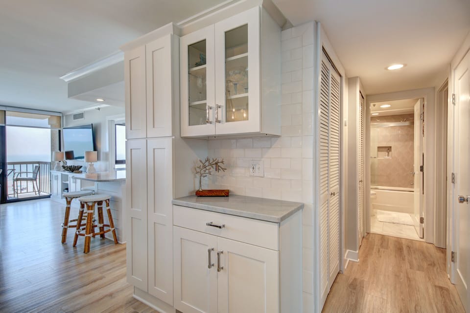 Butler bar with charging station!
