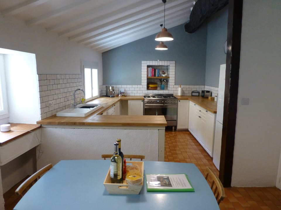 Farmhouse kitchen table