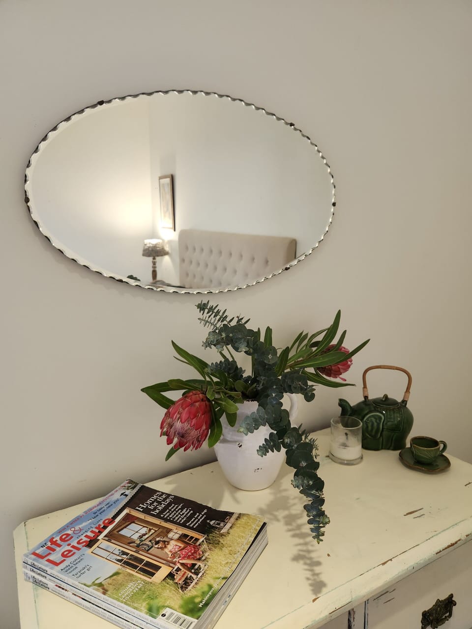 Lots of space & mirrors for getting ready
