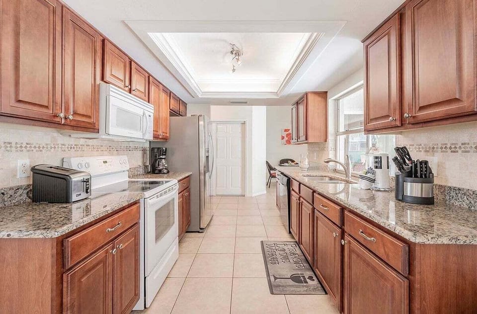 Great Galley Style Kitchen