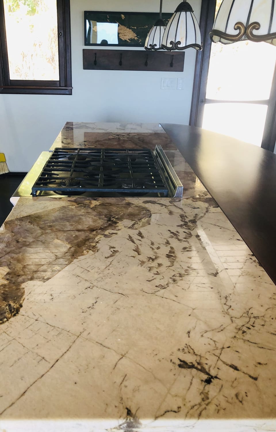 Granite in a well equipped kitchen.