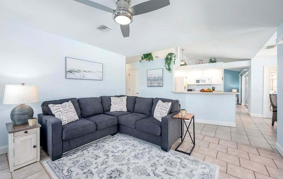 Family Living Area open to Kitchen and Nook Area