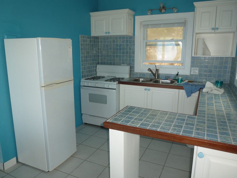 View of kitchen area