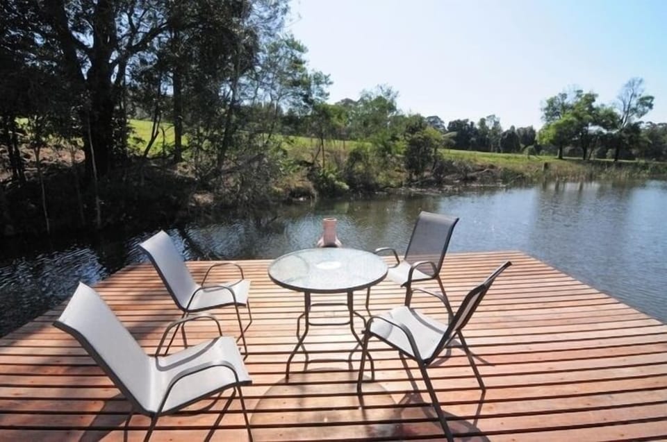 Relax on the pontoon