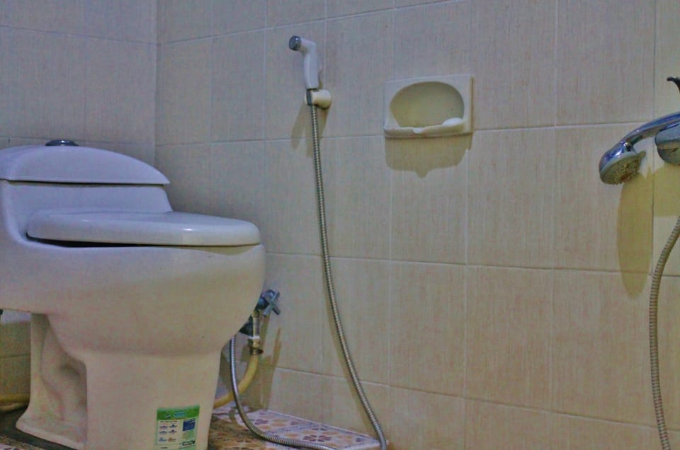own bathroom