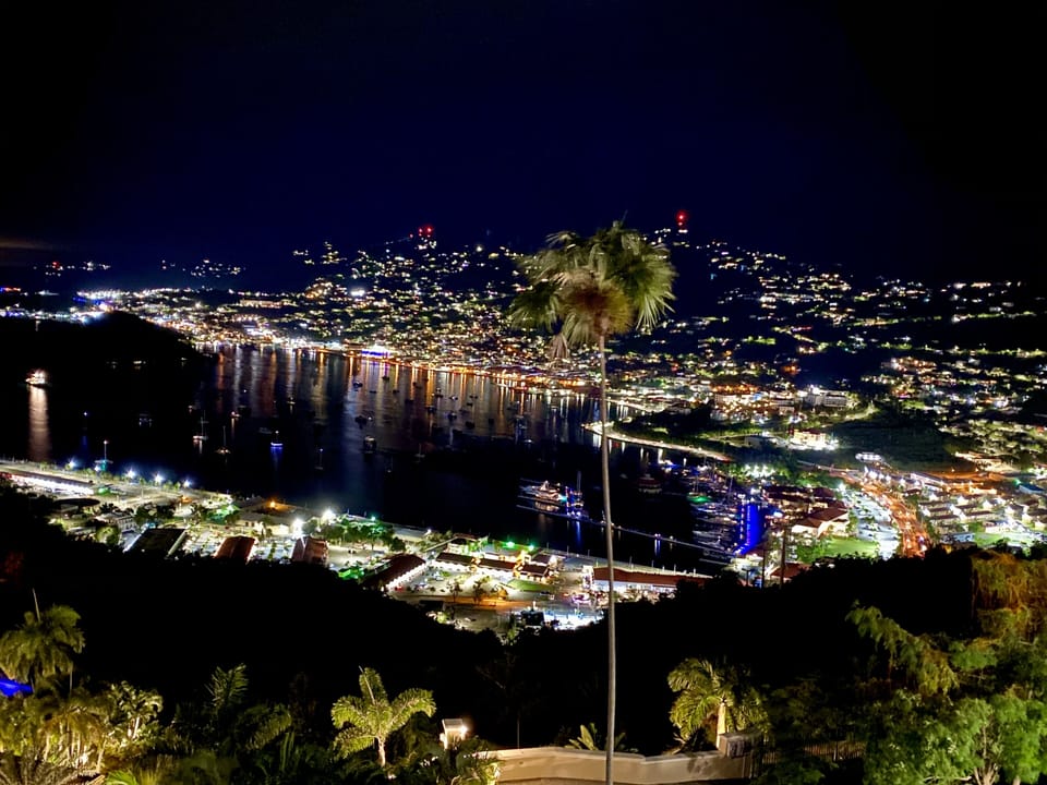 Charlotte Amalie Night time!