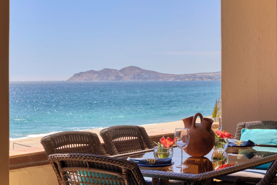 Unobstructed ocean and mountain views